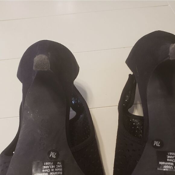 Style and Company Black Zip Heels - Picture 5 of 7